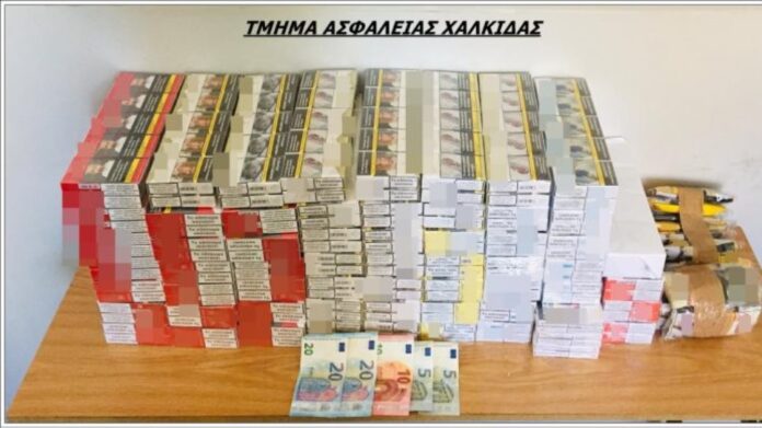 Συλλήψεις για λαθραία καπνικά είδη σε Χαλκίδα και Λάρισα