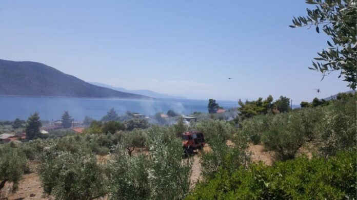 Φωτιά στο Πόρτο Γερμενό