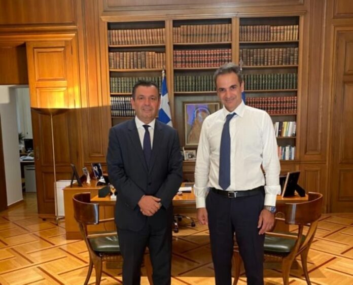Με τον πρωθυπουργό συναντήθηκε ο Χρ. Μπουκώρος