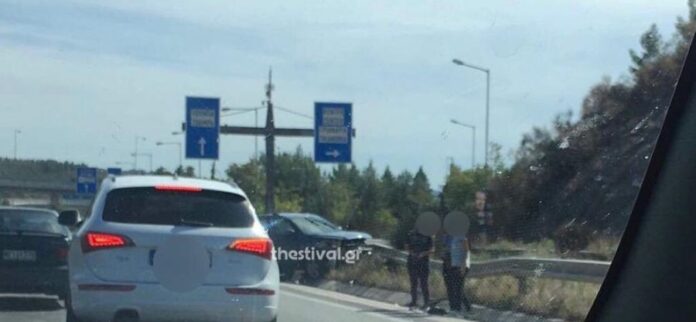 Τούμπαρε αμάξι στον Περιφερειακό (ΦΩΤΟ)