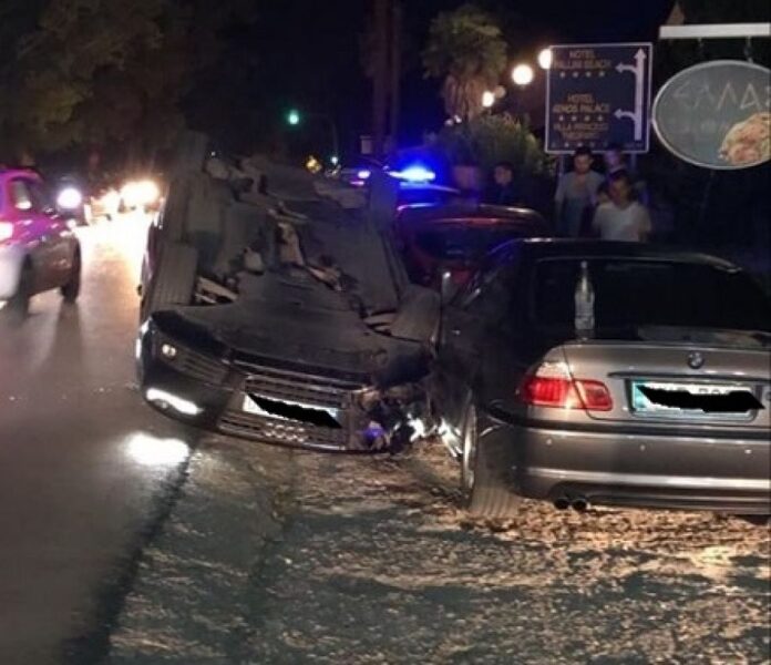 Χαλκιδική: Ανατροπή ΙΧ έξω από την Καλλιθέα – Μία τραυματίας (ΦΩΤΟ)