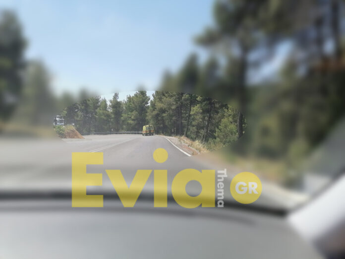 Εύβοια: Τροχαίο έξω από τα Ψαχνά Ευβοίας