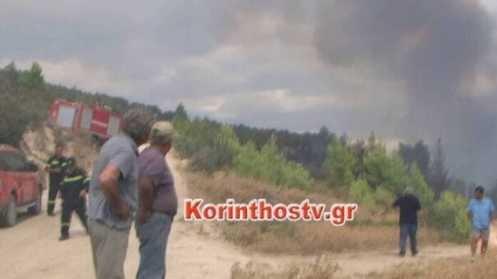 Οριοθετήθηκε η φωτιά στο Κιάτο