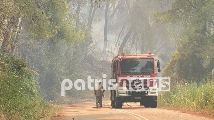 Ηλεία: Τούμπαρε πυροσβεστικό στην Κλινδιά – Δύο τραυματίες