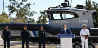 Θωρακίζεται το Λιμενικό με το δεύτερο σκάφος της Rafnar -Πλακιωτάκης: Συνεχίζουμε την προσπάθεια εξοπλισμού