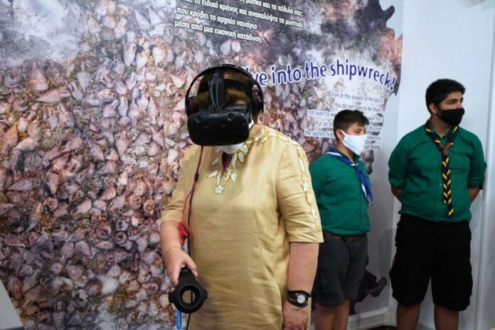Εικονική κατάδυση της Υπ. Πολιτισμού στο ναυάγιο – μουσείο της Περιστέρας Αλοννήσου