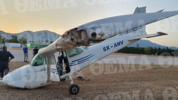 Παραλίγο τραγωδία στο αεροδρόμιο Τατοΐου – (ΦΩΤΟ)