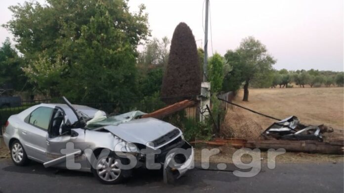 Ερέτρια: Νεκρός 32χρονος σε τροχαίο