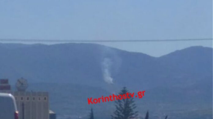 Φωτιά στο Γαλατάκι Κορινθίας
