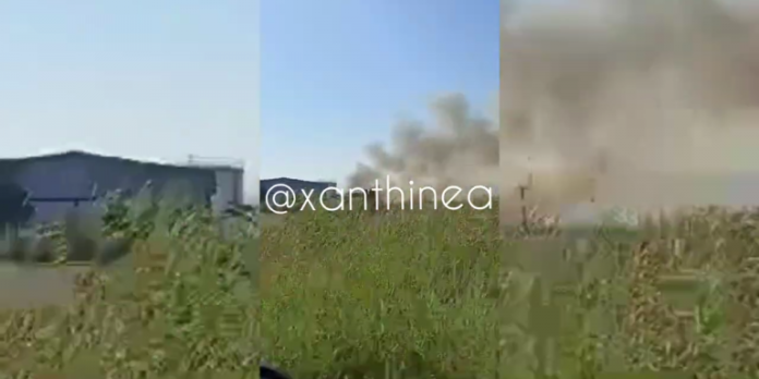 Ξάνθη: Συναγερμός από φωτιά κοντά σε δεξαμενές πετρελαίου (VIDEO)