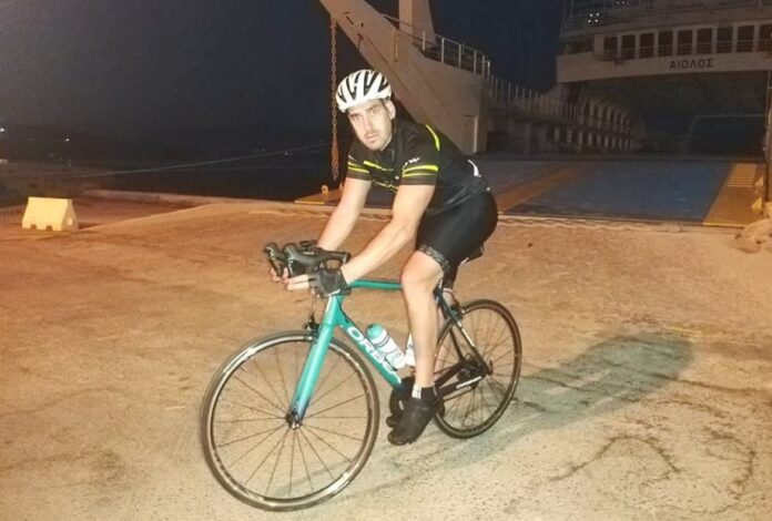 Στην Αγιά Σοφιά από τον Βόλο με ποδήλατο (900 χλμ) θα ταξιδέψει ο Αγγ. Κριτσιώτης