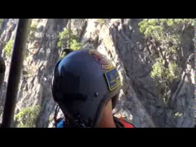 Καρέ – καρέ η διάσωση Βρετανού τουρίστα με Super Puma της Πολεμικής Αεροπορίας – (VIDEO)