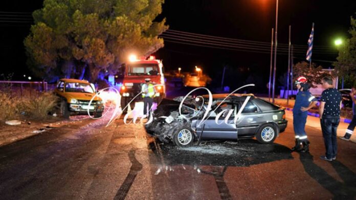 Σφοδρή σύγκρουση αγροτικού με ΙΧ στην Κορινθία – Νεκρός ένας 47χρονος