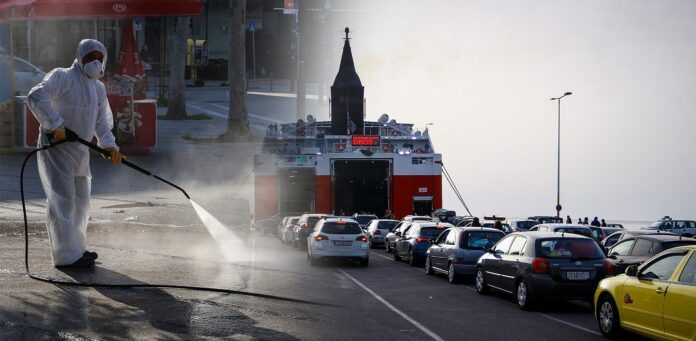 Επιστροφή εκδρομέων Αυγούστου: Ομαλή η κίνηση στις εθνικές οδούς, γεμάτα τα πλοία