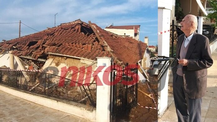 Καρδίτσα: Θλίψη για τον 90χρονο που έμεινε άστεγος – Ο χείμαρρος γκρέμισε το σπίτι του (ΦΩΤΟ)