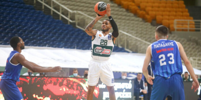 Basket League: «Σβηστή» νίκη του Παναθηναϊκού, 69-60 την Λάρισα