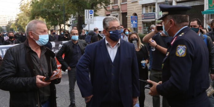 Παφίλης για τα επεισόδια στο Πολυτεχνείο: Εμείς φοράγαμε όλοι μάσκες -Μη μας κόλλησαν κορωνοϊό οι αστυνομικοί