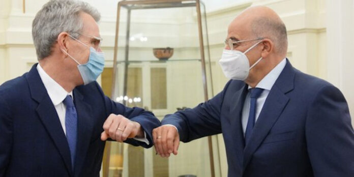 Συνάντηση Δένδια-Πάιατ -Για διμερείς σχέσεις και ανατολική Μεσόγειο