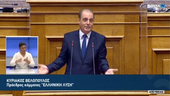Βελόπουλος σε Σταϊκούρα: Είστε ο Χουντίνι της οικονομίας – “Ναι” στην πρόταση Βαρουφάκη