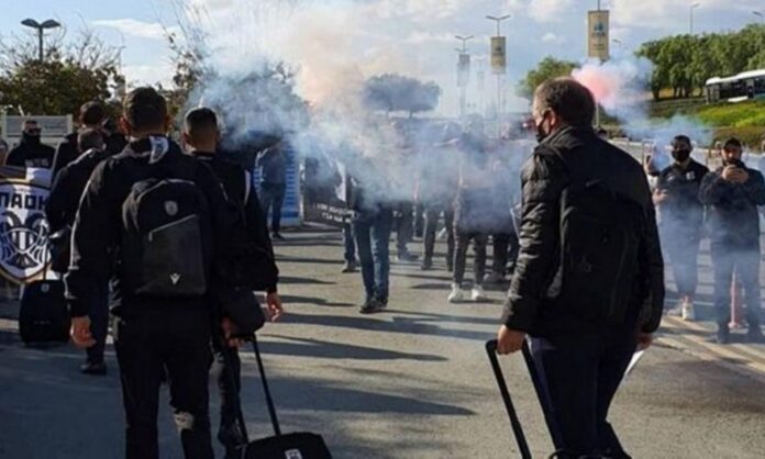 Καταζητούνται από την Αστυνομία οι οπαδοί του ΠΑΟΚ που υποδέχτηκαν την αποστολή στην Κύπρο