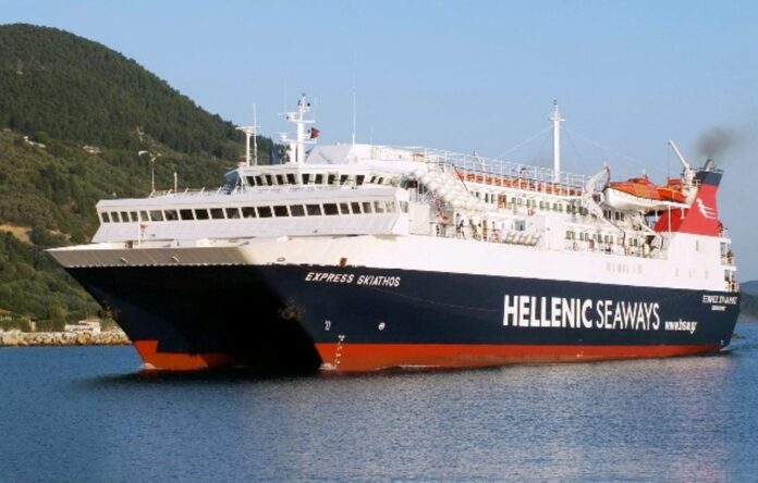 Δεν έδεσε χθες στην Αλόννησο το «Εξπρές Σκιάθος»