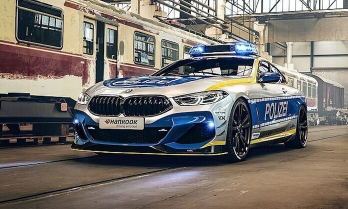 Μία BMW M850i στα χρώματα της Γερμανικής αστυνομίας