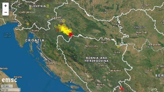 Σεισμός στην Κροατία