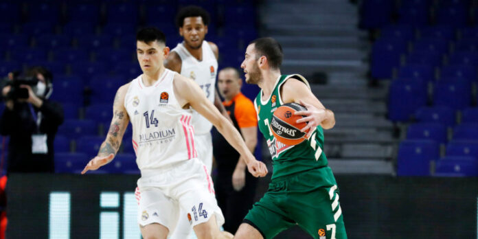 Ρεάλ -Παναθηναϊκός 76-66: Προσπάθησε, αλλά δεν ήταν αρκετό