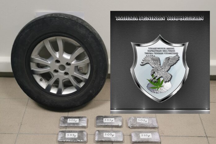 Θεσσαλονίκη: Συνελήφθη 55χρονος με περισσότερα από 6 κιλά ηρωίνης – Τα έκρυβε στη ρεζέρβα Ι.Χ. (video)