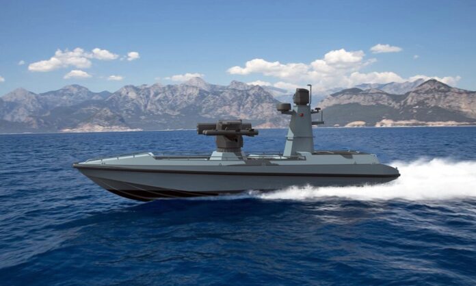 Ξεκίνησε δοκιμές το Τουρκικό μη-επανδρωμένο ταχύπλοο σκάφος Ulaq (+video)