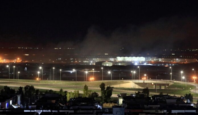 Ιράκ: Τρεις ρουκέτες έπληξαν το αεροδρόμιο της πόλης Αρμπίλ