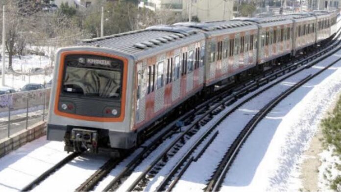 Κακοκαιρία «Μήδεια»: Αποκαταστάθηκε η κυκλοφορία στον ΗΣΑΠ