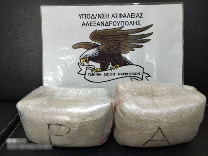Έβρος: Συνελήφθη αλλοδαπός που είχε εισαγάγει ηρωίνη από την Τουρκία