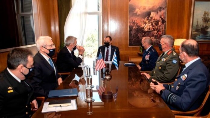 Συμφωνία Αμοιβαίας Αμυντικής Συνεργασίας Ελλάδος-ΗΠΑ στη συνάντηση ΥΕΘΑ με τον διοικητή Συμμαχικών Αεροπορικών δυνάμεων των ΗΠΑ