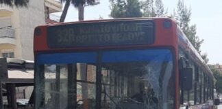 Θεσσαλονίκη: Δύο λεωφορεία του ΟΑΣΘ συγκρούστηκαν μεταξύ τους – Τραυματίστηκε μία γυναίκα (φωτο)