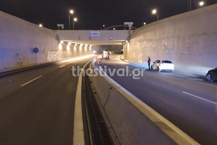 Τραγωδία στη Θεσσαλονίκη: Νεκρός μοτοσικλετιστής που οδηγούσε στο αντίθετο ρεύμα (φωτο)