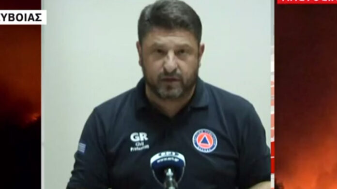 Χαρδαλιάς: Δύσκολη η κατάσταση στην Εύβοια – Αντιμετωπίσαμε δεκάδες αναζωπυρώσεις στην Πάρνηθα