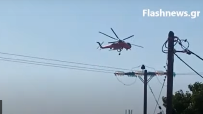 Φωτιά στις Στέρνες Χανίων – (VIDEO)