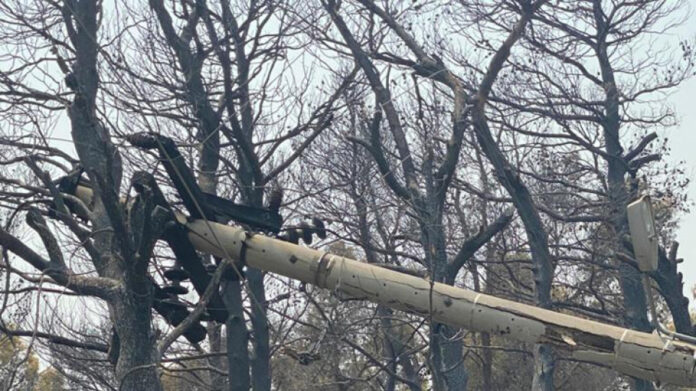 ΔΕΔΔΗΕ: «Μάχη» των συνεργείων για την ηλεκτροδότηση σε Βαρυμπόμπη – Εύβοια