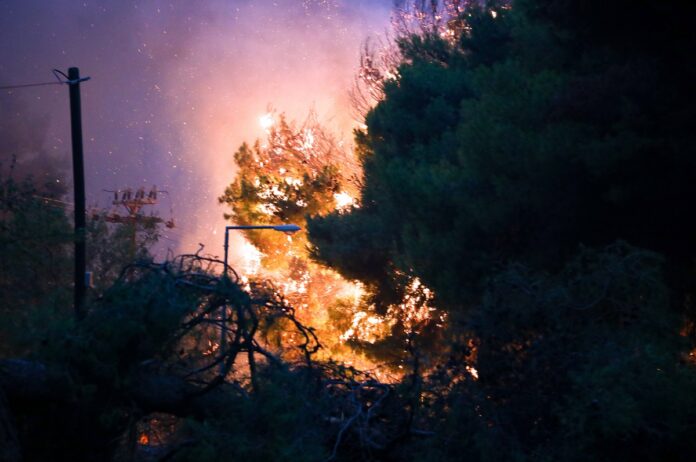 Στο ΚΑΤ διασωληνωμένοι δύο εθελοντές δασοπυροσβέστες – Νοσηλεύονται στη ΜΕΘ