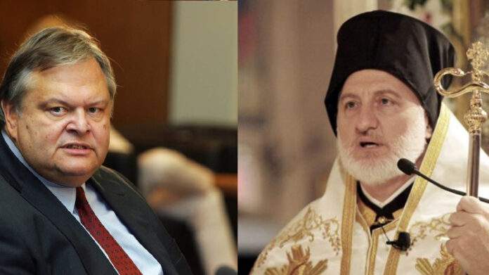 Ο Βενιζέλος στηρίζει τον Αρχιεπίσκοπο Ελπιδοφόρο