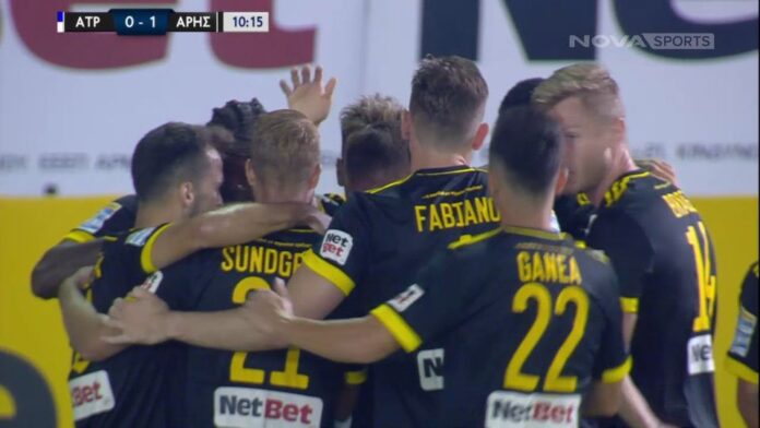 Super League 1: Πέρασε με 3-1 από το Περιστέρι ο Άρης – Στο «μηδέν» Απόλλωνας και Ιωνικός