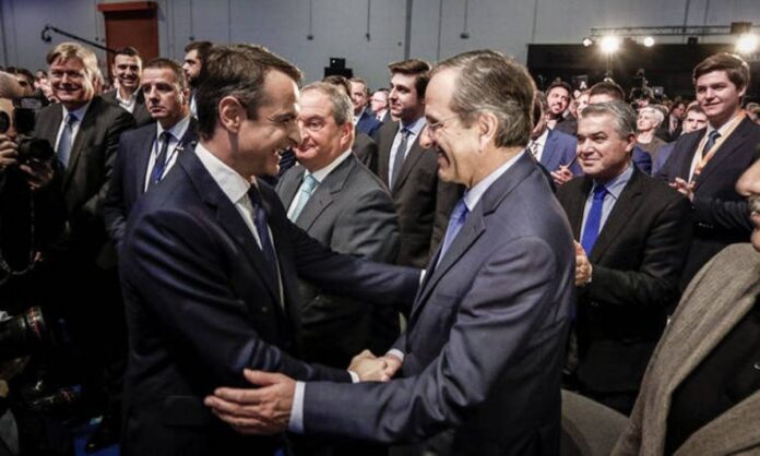 Στο Συνέδριο και στη Συμφωνία των Πρεσπών τα νέα χτυπήματα Σαμαρά σε Μητσοτάκη