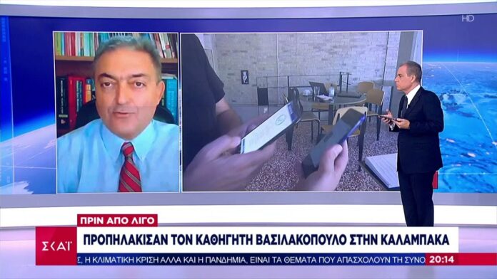 Προπηλάκισαν τον Θ. Βασιλακόπουλο σε ταβέρνα επειδή ζήτησε να γίνουν έλεγχοι στα πιστοποιητικά εμβολιασμού-(VIDEO)