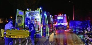 Θεσσαλονίκη: Ένας νεκρός και εννέα τραυματίες σε τροχαίο με μετανάστες