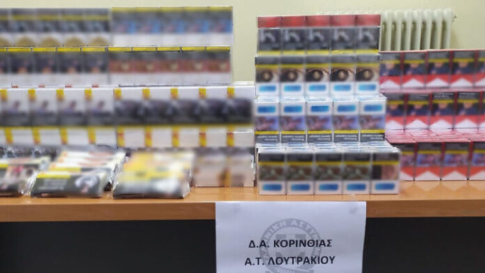 Λαθρέμπορος καπνικών ειδών συνελήφθη στο Λουτράκι
