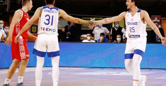 Εθνική Ελλάδας μπάσκετ: Νίκη επί της Λευκορωσίας υπό το βλέμμα του Νίκου Γκάλη