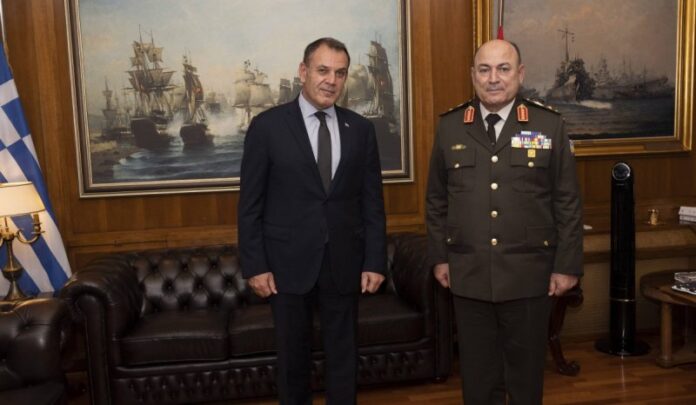 Ο Παναγιωτόπουλος συναντήθηκε με τον αρχηγό του Γενικού Επιτελείου Ενόπλων Δυνάμεων της Αιγύπτου