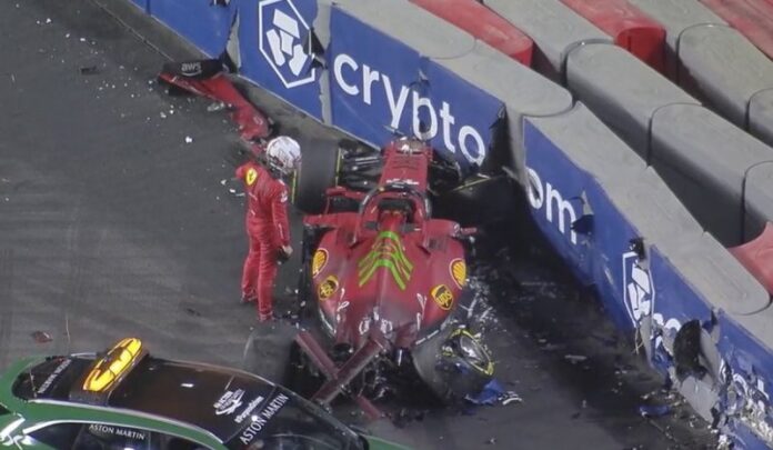 Formula 1: Ο Λεκλέρκ διέλυσε το μονοθέσιο της Ferrari, με τον ίδιο να βγαίνει χωρίς γρατζουνιά (VIDEO)