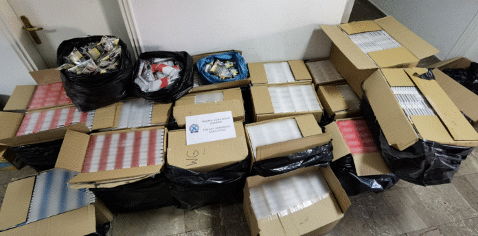 Καβάλα: Τους έπιασαν με 9.000 πακέτα λαθραίων τσιγάρων